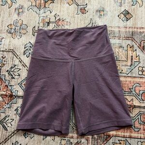 Purple TNA biker shorts size small